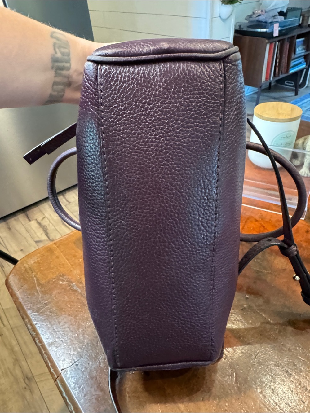 Kate Spade New York Charles Street "Mini Brantley" Leather Satchel - Picture 15 of 15